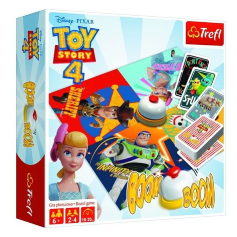 Boom Boom Příběh hraček 4/ Toy Story 4 - společenská hra Trefl