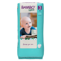 BAMBO Nature 3 Dětské plenkové kalhotky 4-8 kg 52 ks