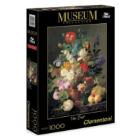 Clementoni 31415 - Puzzle Museum 1000 Van Dael- Vaso di fiori