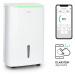 Klarstein DryFy Connect 40 Smart, Odvlhčovač vzduchu, Wi-Fi, Kompresní, 40 l/d, 35–45 m2, Bílý