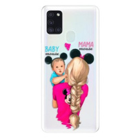 iSaprio Mama Mouse Blonde and Boy pro Samsung Galaxy A21s