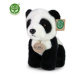 Rappa Plyšová panda sedící, 18 cm