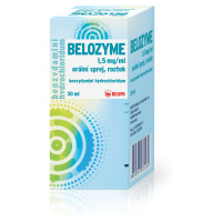 Belozyme 1,5 mg/ml orální sprej 30 ml