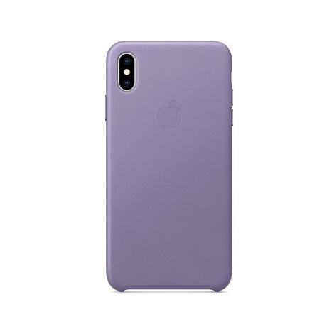 iPhone XS Max Kožený kryt šeříkově modrý Apple