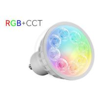 FUT103 LED 4W GU10 230V RGB +CCT+DIM, stmívatelná