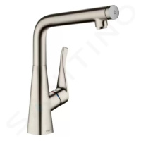 Hansgrohe 14883800 - Dřezová baterie, vzhled nerezu