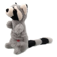 Hračka DOG FANTASY Skinneeez Plush pískací mýval 45 cm 1 ks