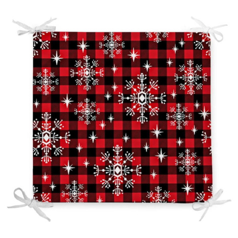 Vánoční podsedák s příměsí bavlny Minimalist Cushion Covers Eve, 42 x 42 cm