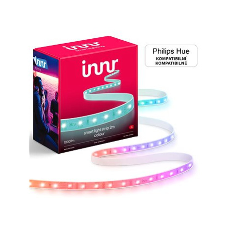 Innr Chytrý interiérový LED pásek Colour 2m, kompatibilní s Philips Hue, 16M barev a tóny bílé Innr Lighting
