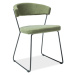 Jídelní židle Dakola, zelená