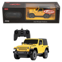 Rastar RC auto 1 : 24 JEEP Wrangler JL žlutý