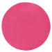 Růžový kulatý koberec ø 133 cm Fancy – Hanse Home