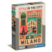 Puzzle Compact Box - Style in the City Milano, 1000 ks