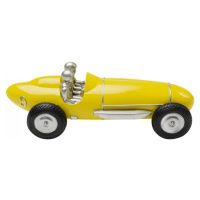 KARE Design Dekorace Racing Car - žlutá, 26cm