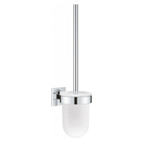 GROHE QuickFix Start Cube WC štětka nástěnná s držákem, sklo/chrom 40977000