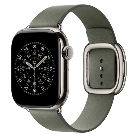 Apple Watch 42/41/40/38mm šalvějově šedý řemínek s moderní přezkou střední