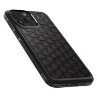 Pouzdro Spigen Cryo Armor pro iPhone 15 Pro Max - černo-červené