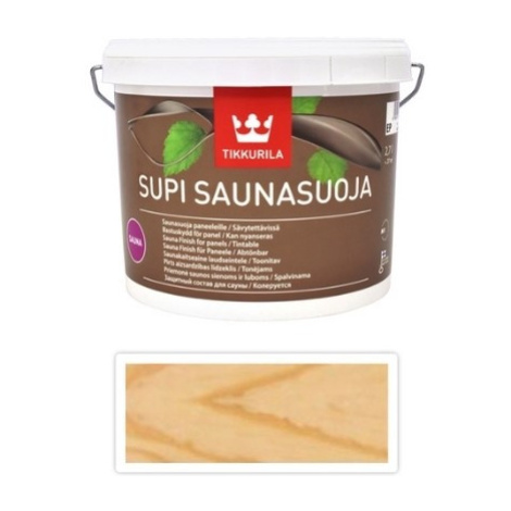TIKKURILA Supi Sauna Finish - akrylátový lak do sauny 2.7 l Bezbarvý