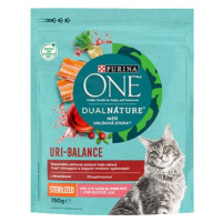 Purina ONE Dual Nature Sterilized brusinka s lososem 750 g