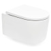 WC s prkénkem softclose závěsné SAT bílé vírové SAT72010RTORP