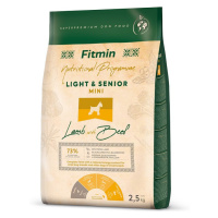 Fitmin Dog Mini Light Senior Lamb With Beef 2,5 kg