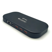 i-Tec Thunderbolt 3/USB-C Dual 4K Docking Station + USB-C to DisplayPort Cable (1,5 m) + Power D