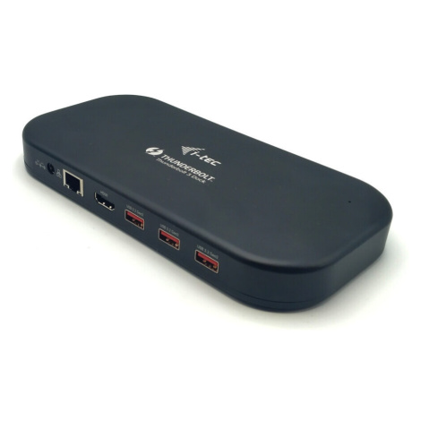 i-Tec Thunderbolt 3/USB-C Dual 4K Docking Station + USB-C to DisplayPort Cable (1,5 m) + Power D iTec