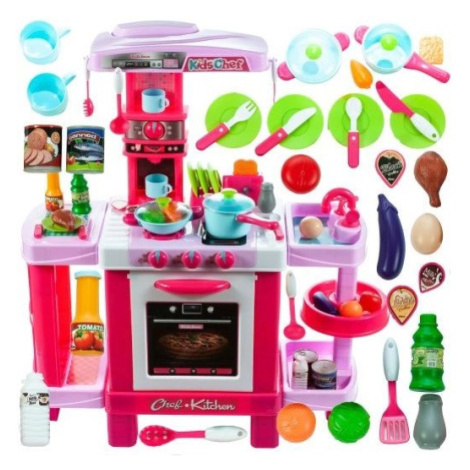 Růžová dětská dvojitá kuchyňka s příslušenstvím Toys Group