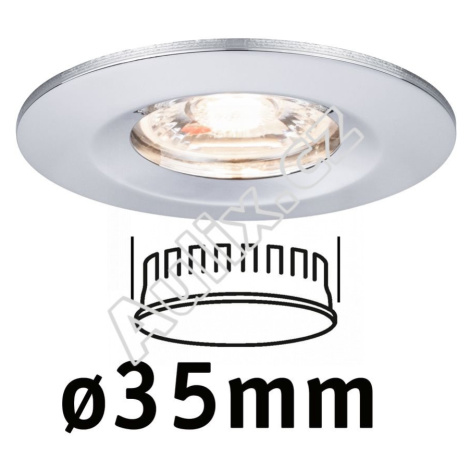 LED vestavné svítidlo Nova mini nevýklopné IP44 1x4W 2.700K chrom 230V - PAULMANN