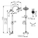 Novaservis SET040/TER,0 Sprchová souprava s hlavovou sprchou, s termostatickou baterií s horním 