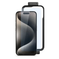 Spello ochranné sklo pro iPhone 15 Pro - 2ks s instalačním rámečkem
