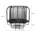 Zahradní trampolína SKY FLYER RING 2v1 244 cm BLACK TR0033