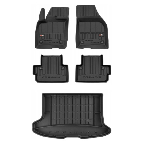 Set 3D gumové autokoberce rohož Volvo C30 Hb 2006-2012 zn, bs