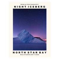 Fotografie Night Iceberg (North Star Bay, Wolstenholme Fjord), 30 × 40 cm