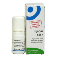 Hyabak 0,15% oční kapky 5 ml