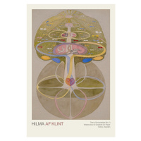 Obrazová reprodukce Tree of Knowledge Series (No.1 out of 8) - Hilma af Klint, 26.7x40 cm