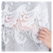 Dekorační oblouková krátká záclona na žabky IWONA 160 bílá 300x160 cm MyBestHome
