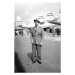 Fotografie Cole Porter Arriving in Paris, France Airport September 27, 1951, 26.7 × 40 cm