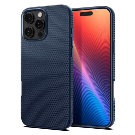 Spigen Liquid Air kryt iPhone 16 Pro Max navy blue