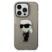 Zadní kryt Karl Lagerfeld IML Ikonik NFT pro Apple iPhone 14 Pro, černá