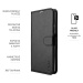 Flipové pouzdro FIXED Opus pro Samsung Galaxy A54 5G, černá