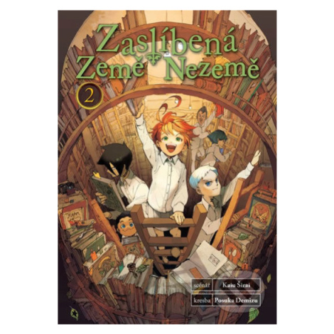 Zaslíbená Země Nezemě 2 - Kaiu Širai, Posuka Demizu (Ilustrácie),Zaslíbená Země Nezemě 2 - Kaiu 