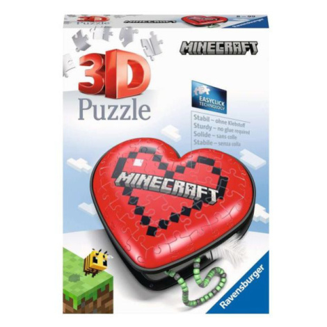RAVENSBURGER 3D puzzle Srdce Minecraft 54 ks