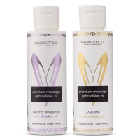 MAGNETIFICO Masážní olej Exotic passion + Jasmine 2x100 ml