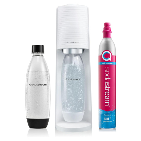 Výrobník perlivé vody Sodastream Terra bílá + láhev SodaStream Fuse 1 l + bombička