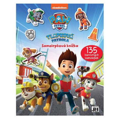 Knížka samolepková Paw Patrol/Tlapková patrola JM - Jiří Models