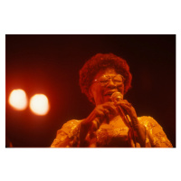 Fotografie Ella Fitzgerald performing at the Bussoladomani, 1980, 40 × 26.7 cm