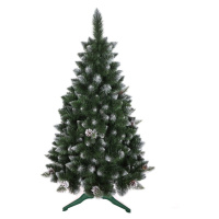 Vánoční stromeček borovice se šiškami a krystaly