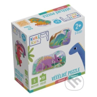 KukiKuk Véééliké puzzle Dinosauři - puzzle z kategorie Maxi dílky