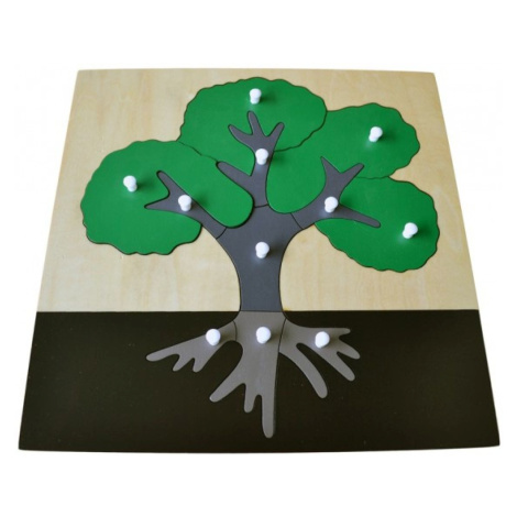 Montessori Vkládací puzzle Strom MontessoriHračky